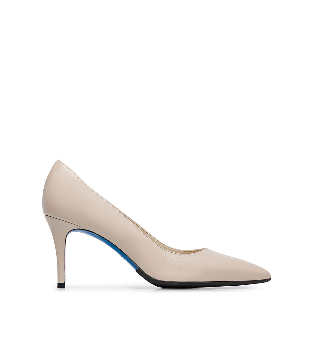 Loriblu Décolleté in pelle lucida sabbia Outlet