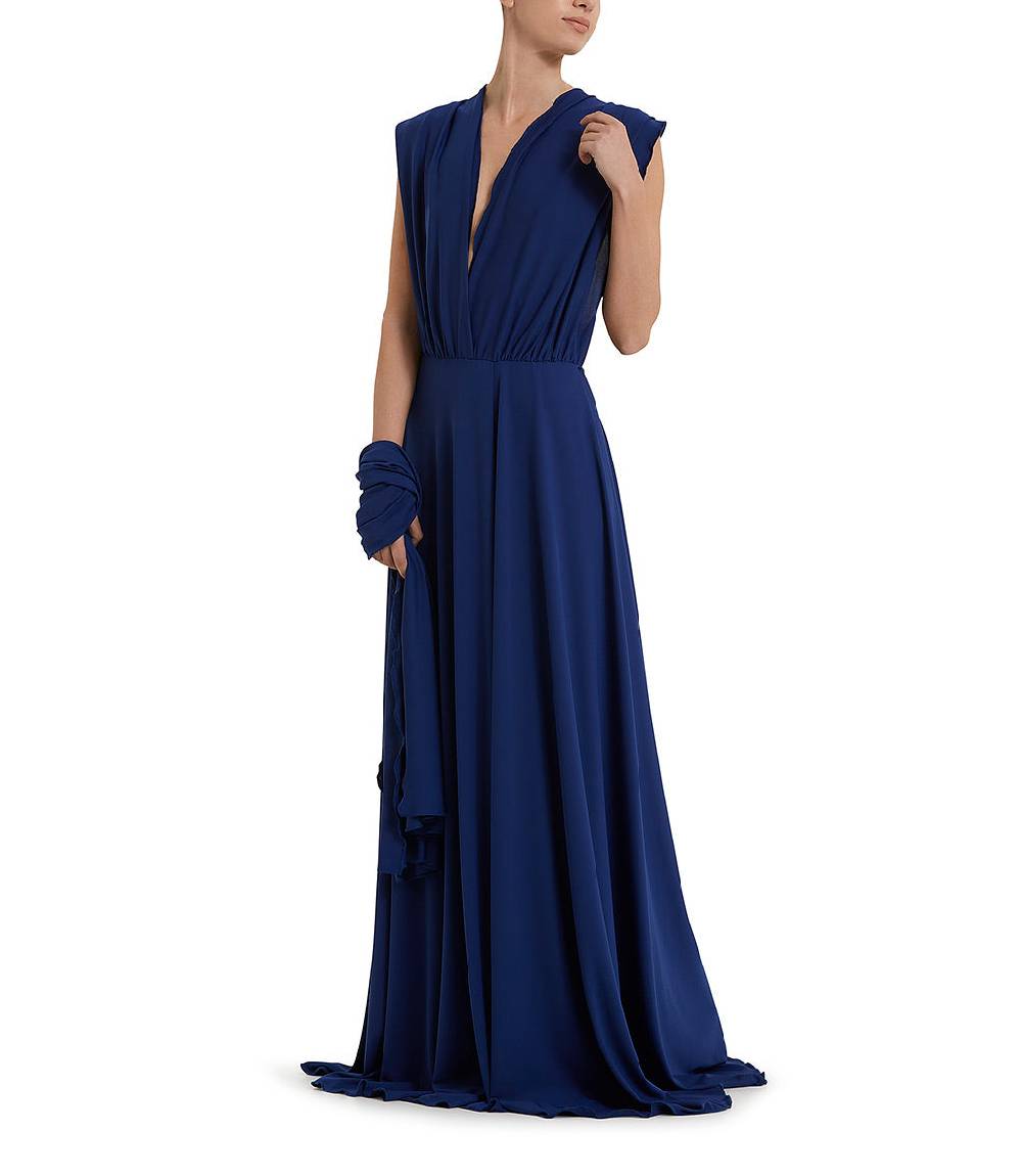 Loriblu Abito lungo blu Outlet