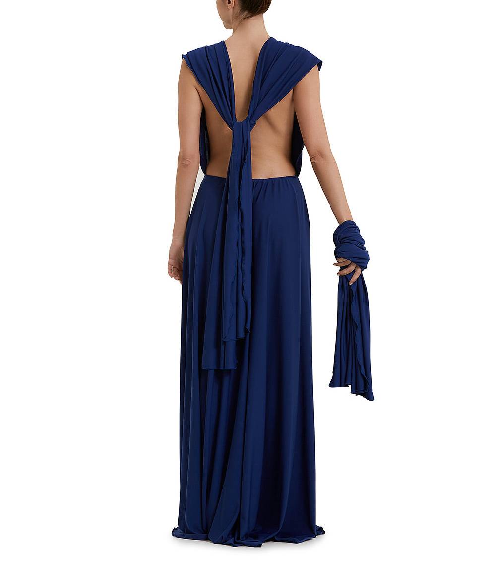 Loriblu Abito lungo blu Outlet
