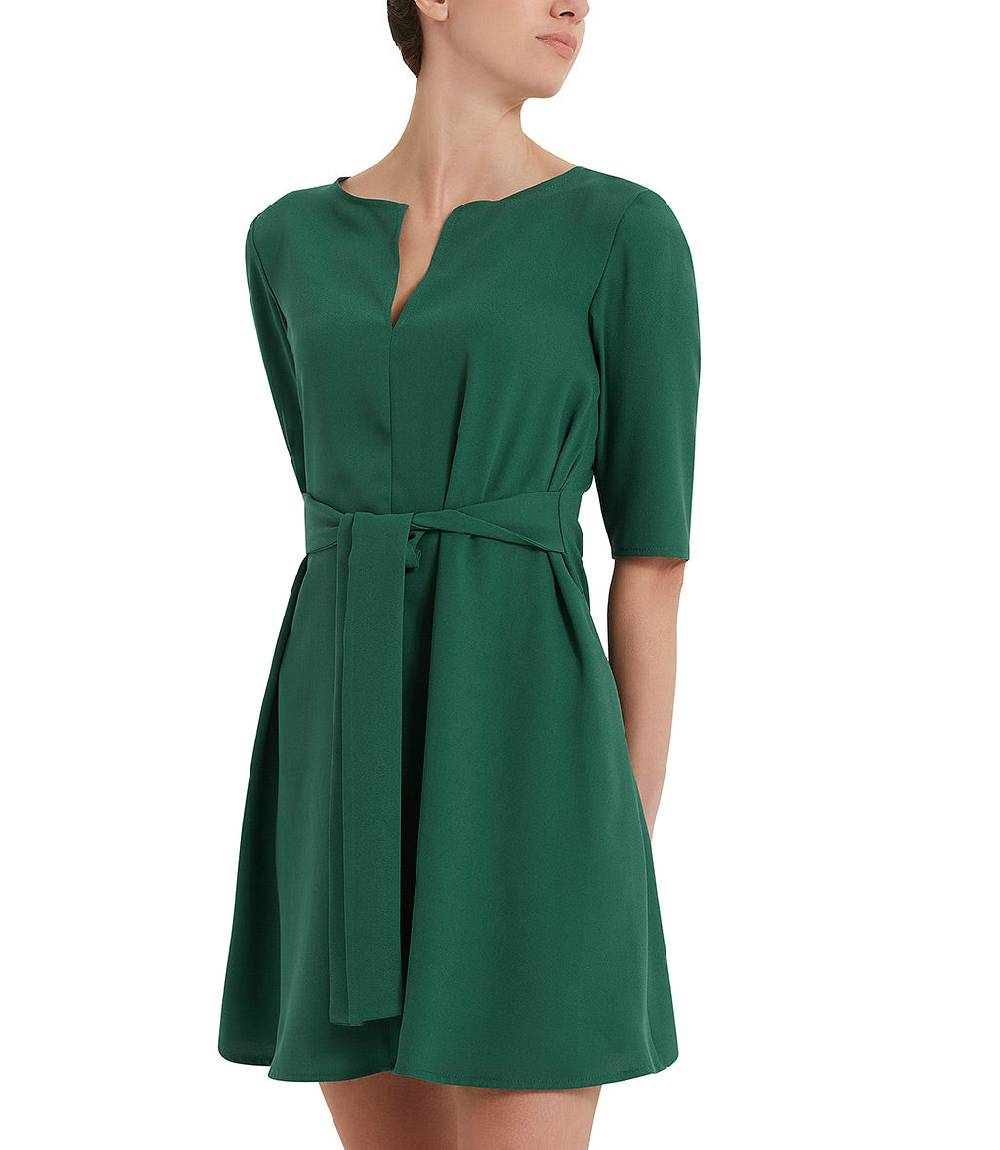 Loriblu Abito cady corto verde Moda