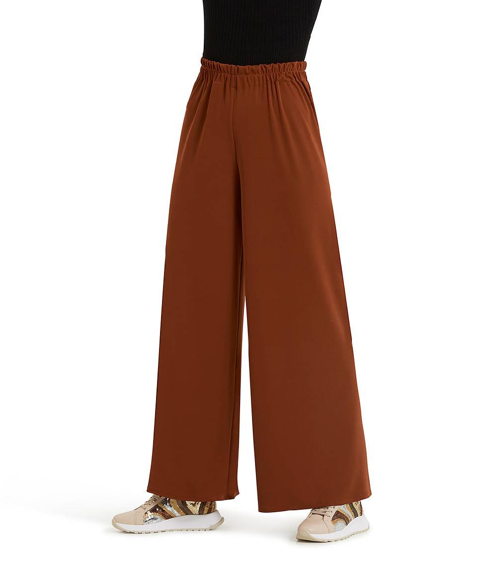 Loriblu Pantalone palazzo ruggine Italy