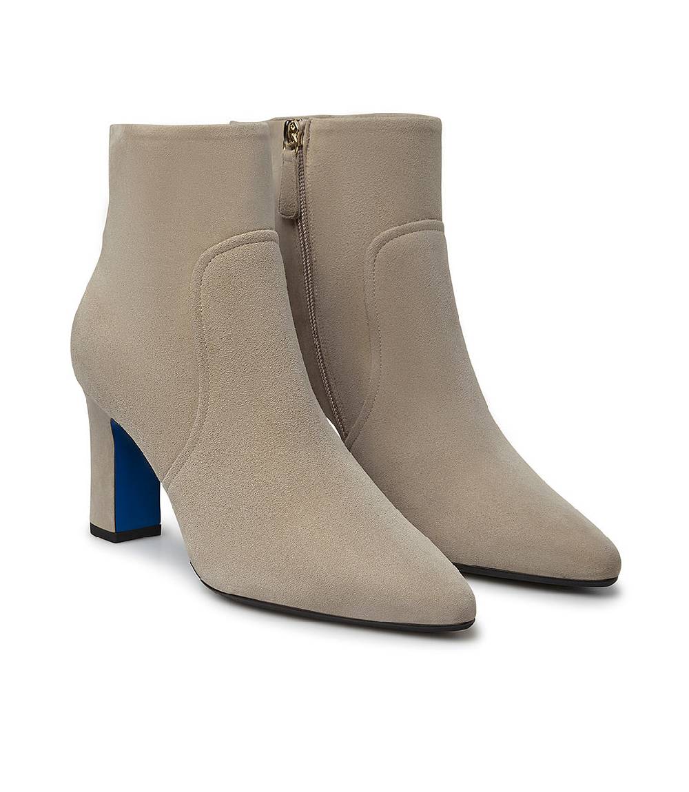 Loriblu Stivaletti in camoscio sabbia Promozione Limitata