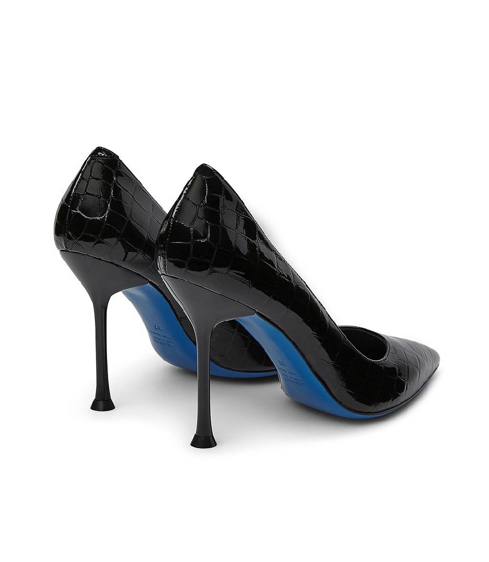 Loriblu Decollete in vernice testurizzata nera Prezzo Ridotto
