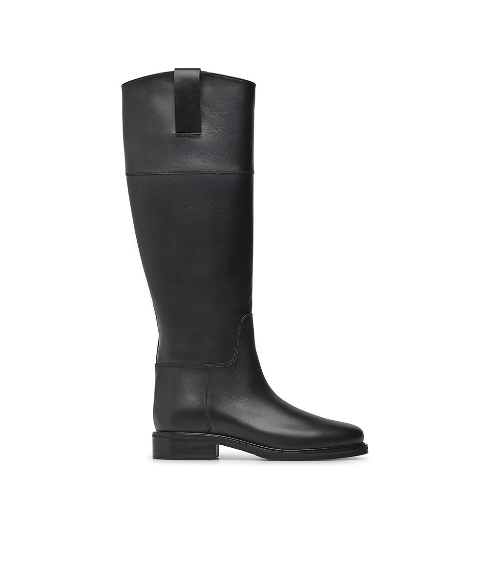 Loriblu Stivali in pelle nera Outlet