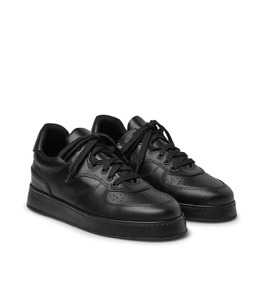 Loriblu Sneakers in pelle nera In Linea