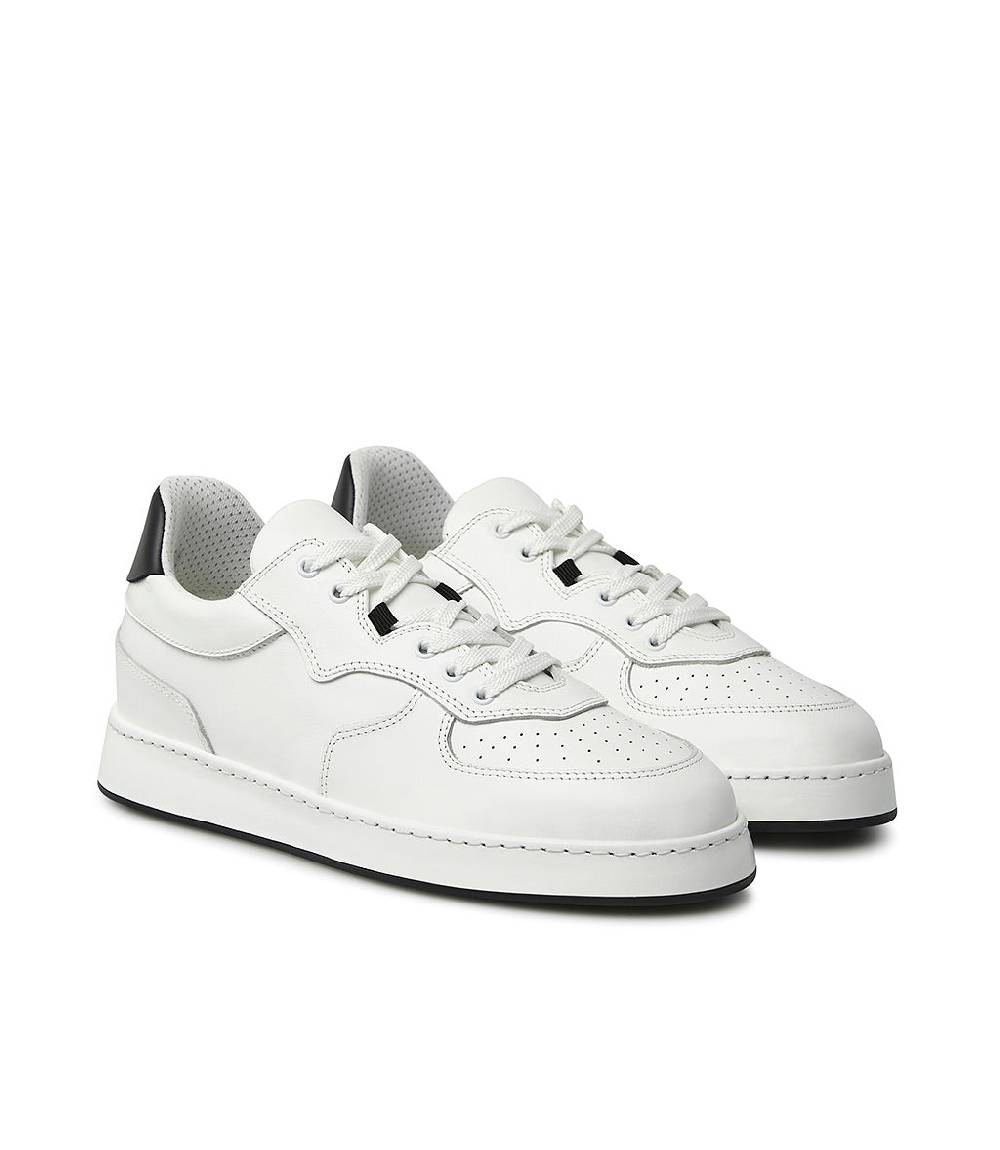 Loriblu Sneakers in pelle bianca Negozi Online