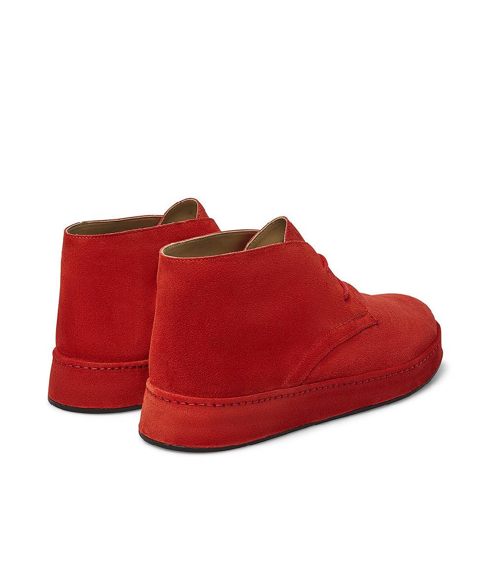 Loriblu Polacchini in pelle scamosciata rossa Acquista Ora