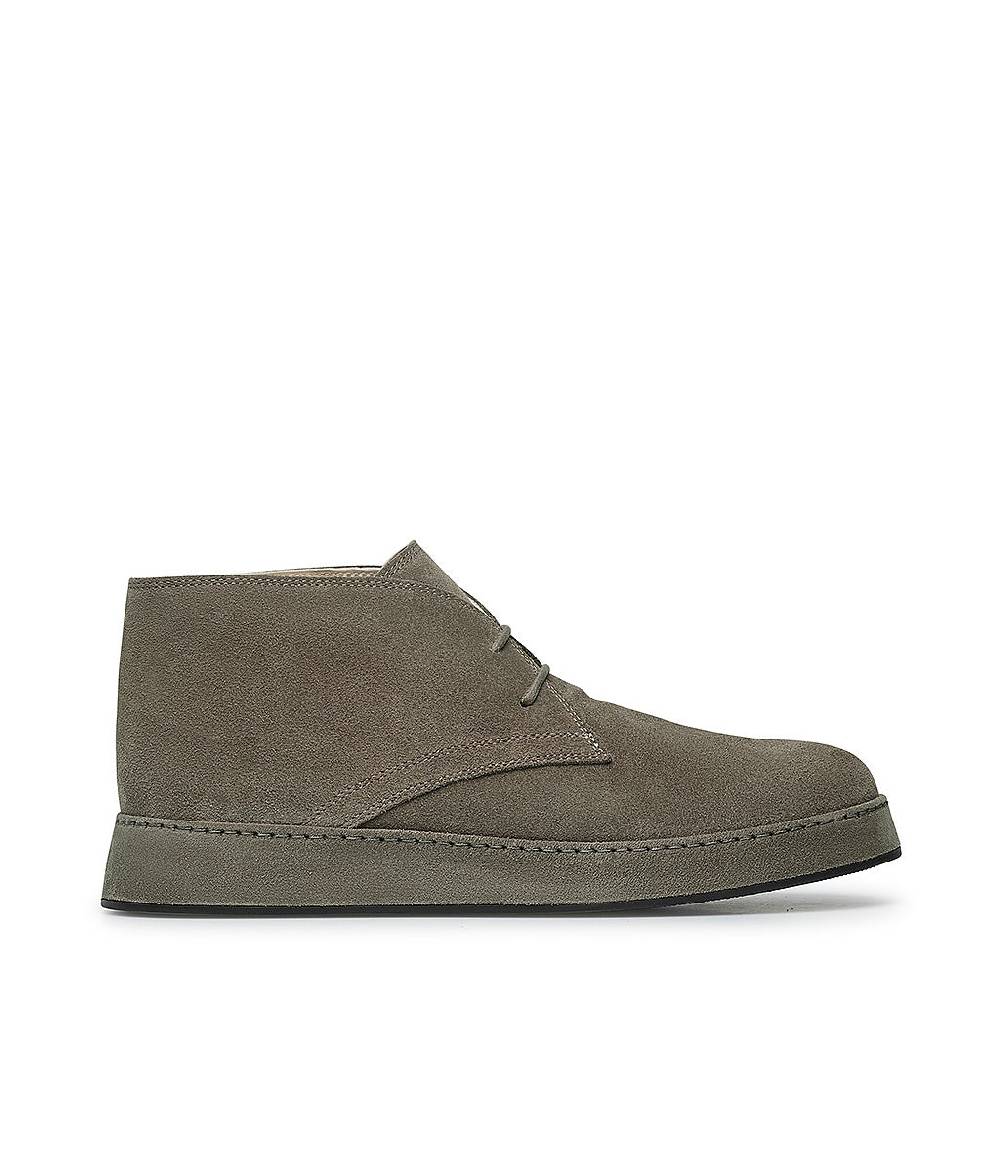 Loriblu Polacchini in pelle scamosciata creta Promozione Limitata
