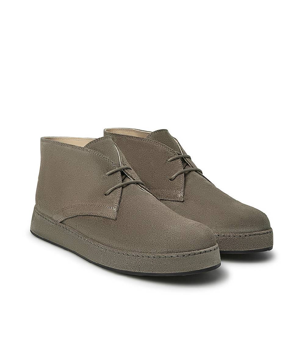 Loriblu Polacchini in pelle scamosciata creta Promozione Limitata