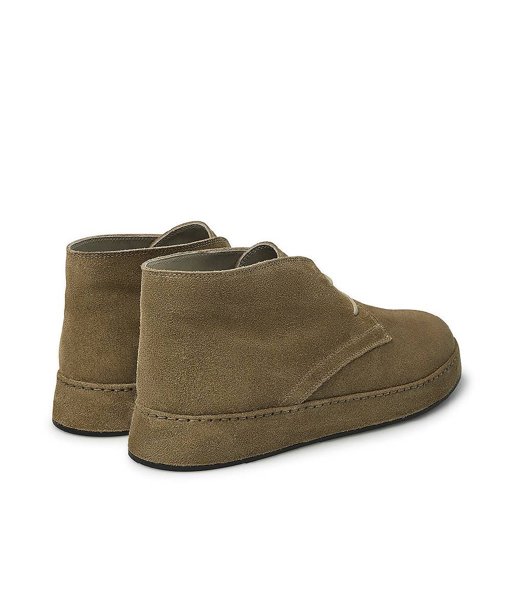 Loriblu Polacchini in pelle scamosciata beige Discount Store per i nuovi prodotti