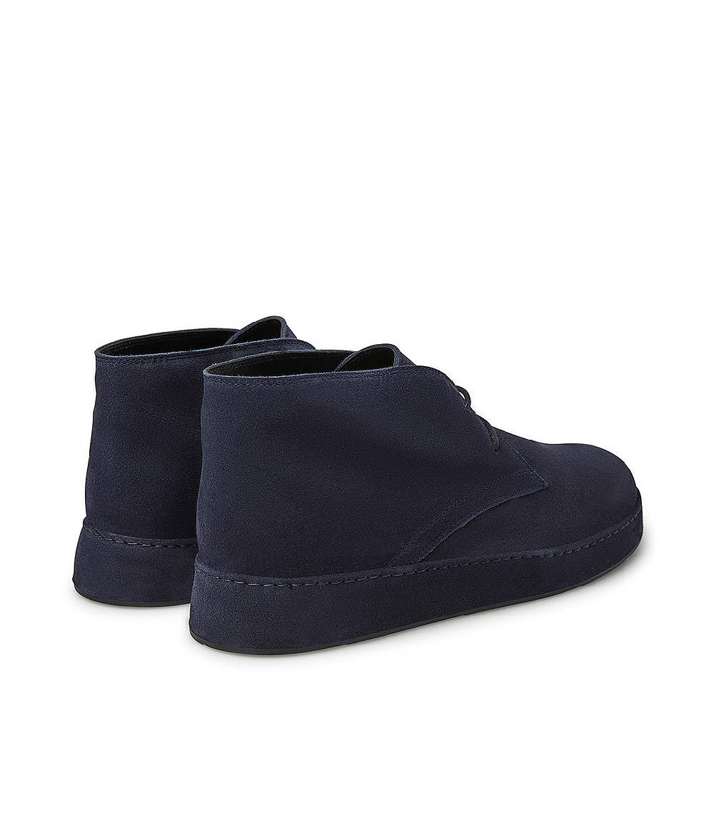 Loriblu Polacchini in pelle scamosciata blu Super sconto
