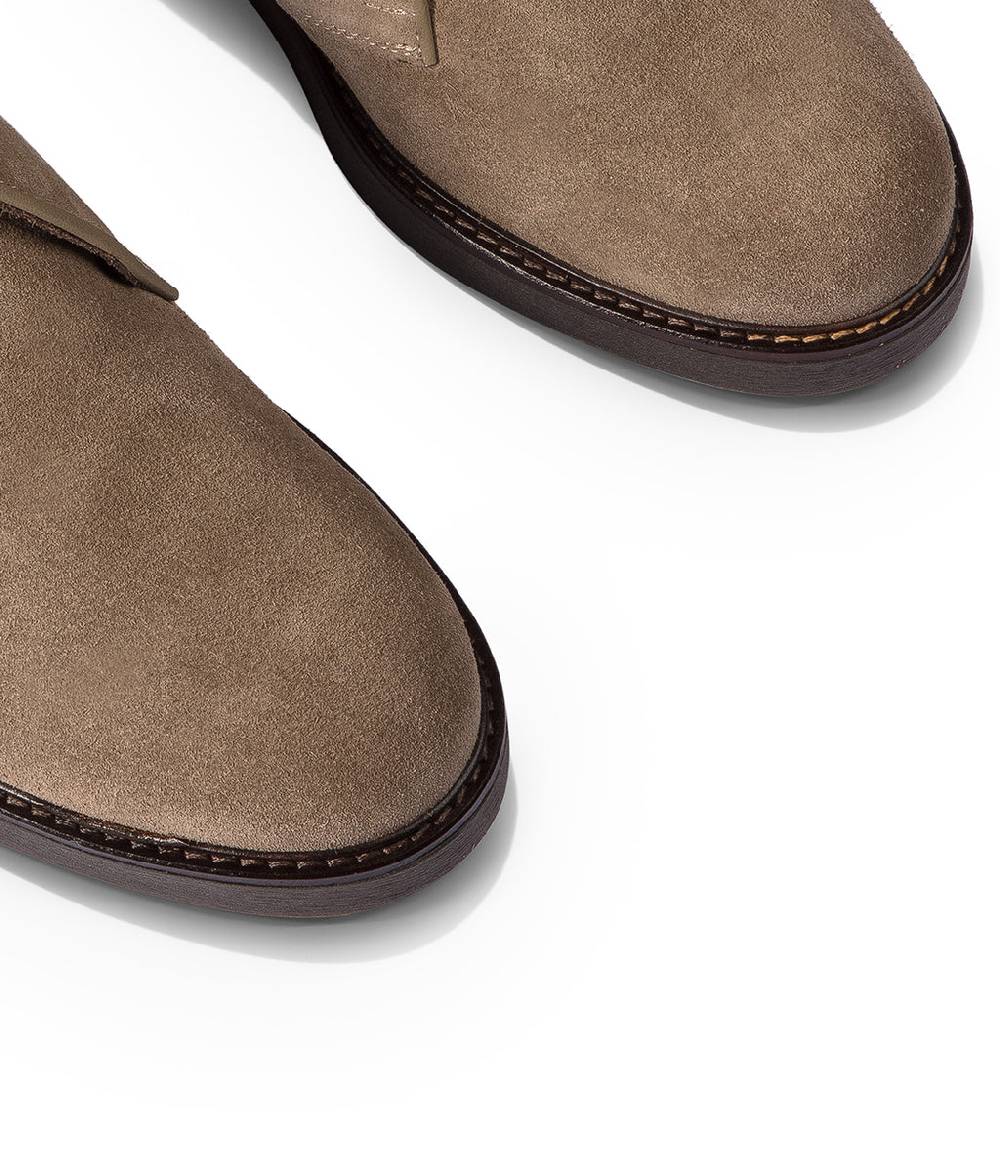 Loriblu Polacchini in camoscio beige Officina