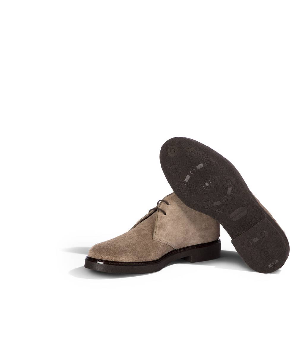 Loriblu Polacchini in camoscio beige Officina