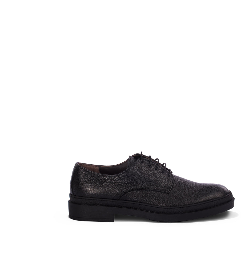 Loriblu Derby in pelle nera Vendita