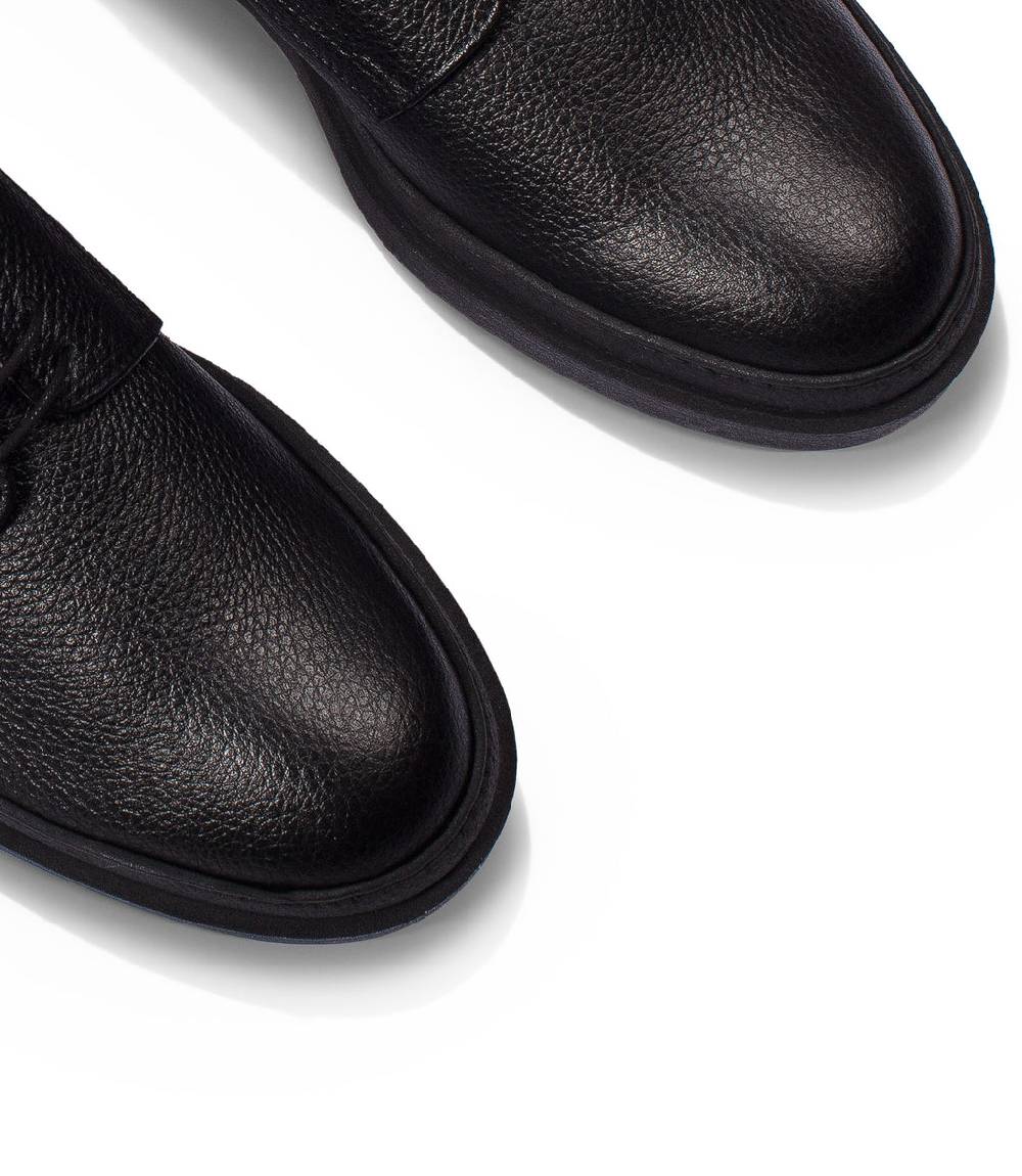 Loriblu Derby in pelle nera Vendita