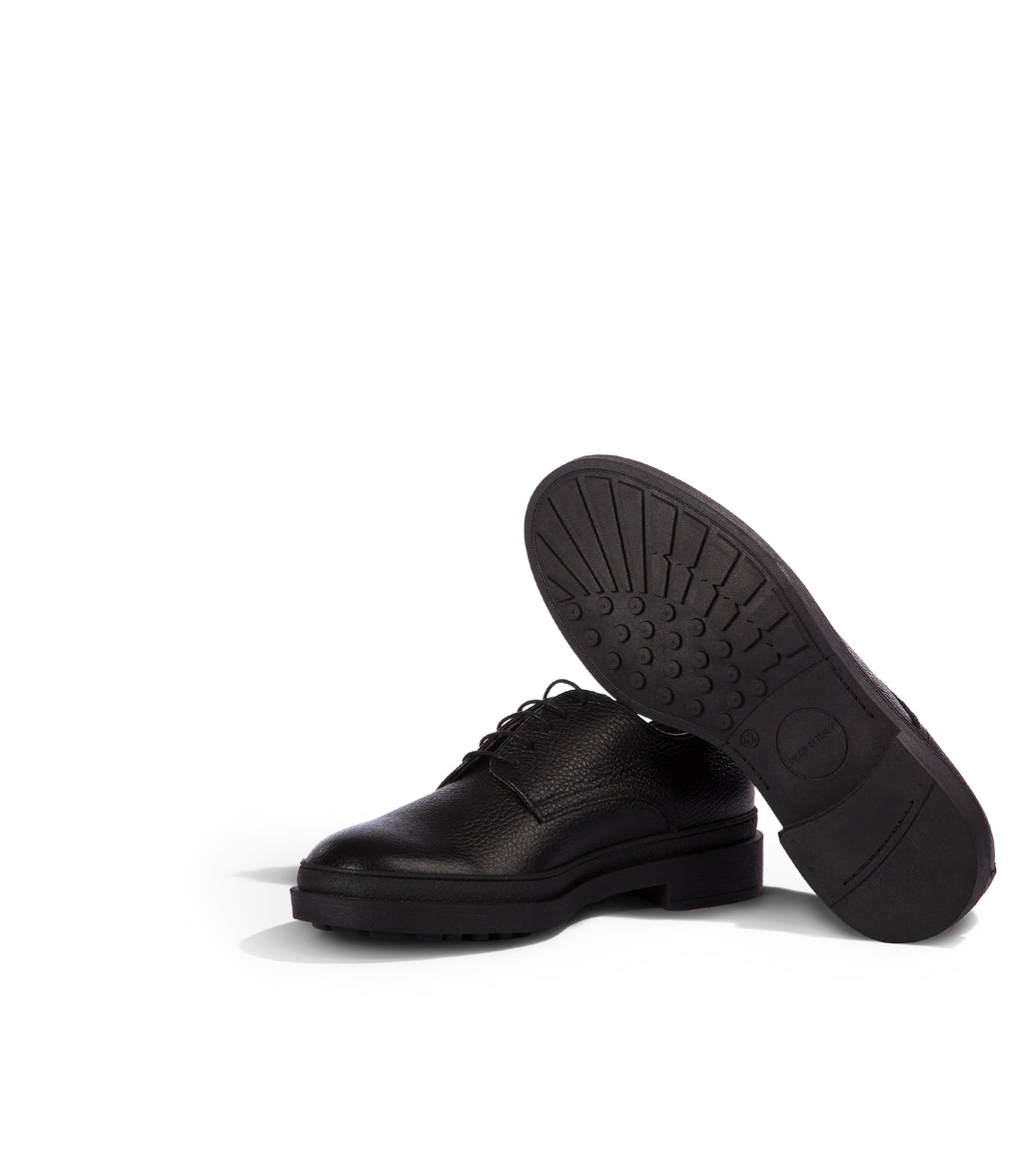 Loriblu Derby in pelle nera Vendita