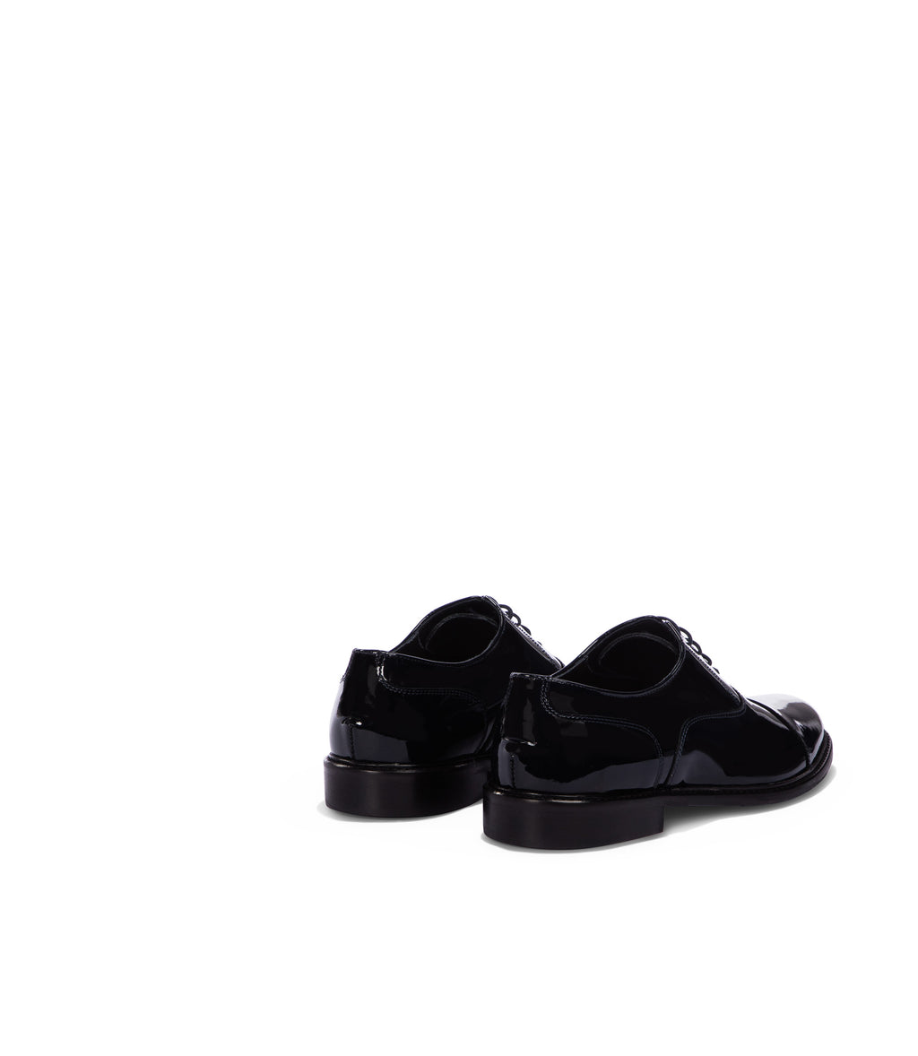 Loriblu Stringate oxford in vernice blu Soddisfazione Garantita