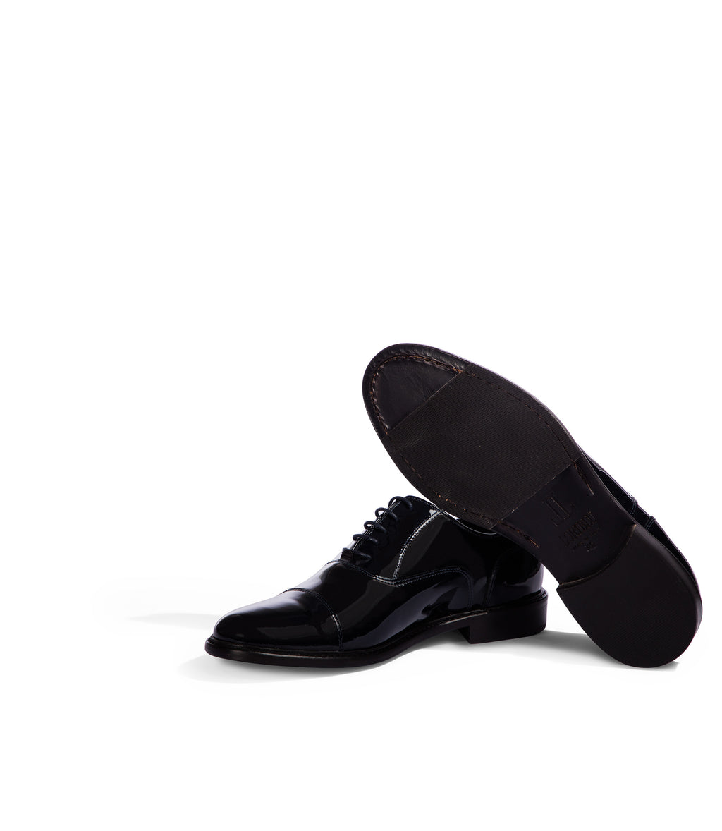 Loriblu Stringate oxford in vernice blu Soddisfazione Garantita