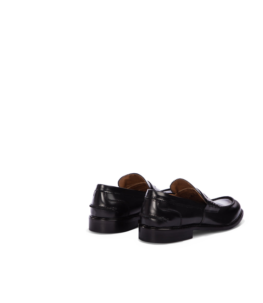 Loriblu Mocassini in pelle nera Negozi Online