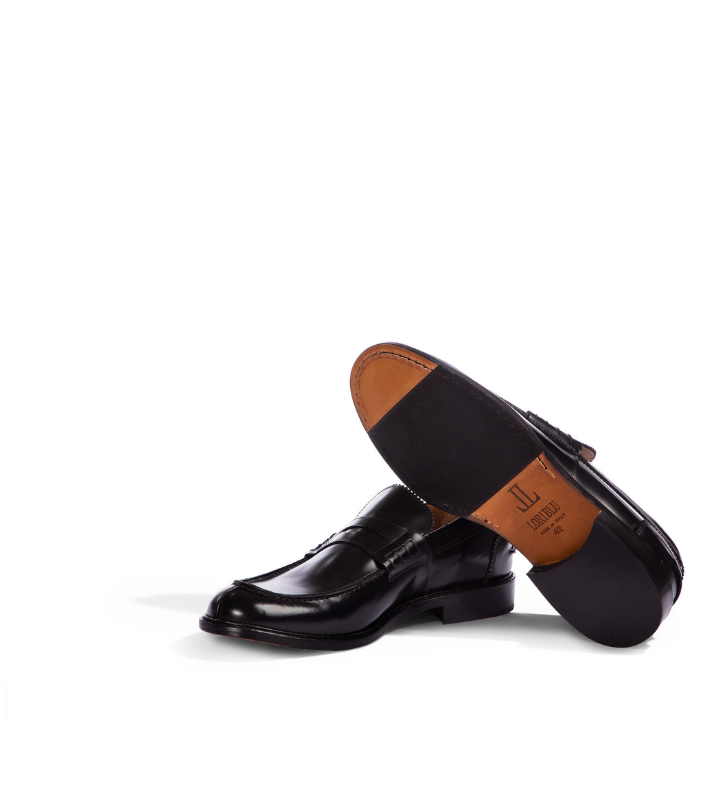 Loriblu Mocassini in pelle nera Negozi Online