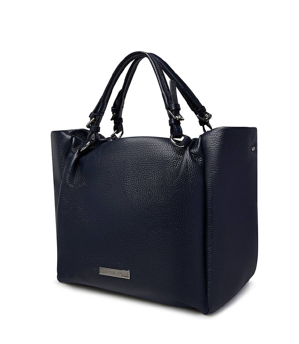 Loriblu Borsa in pelle martellata blu Novità