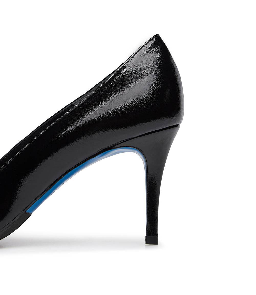Loriblu Décolleté in pelle lucida nero Offerta