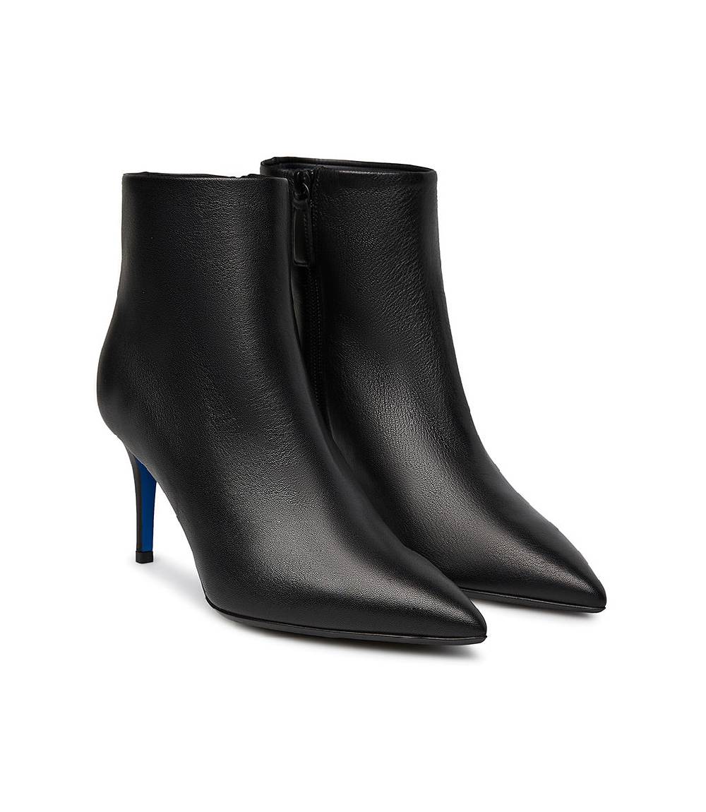 Loriblu Stivaletti in nappa nera In Vendita