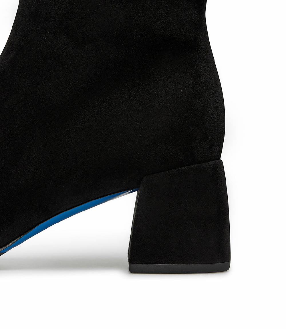 Loriblu Stivaletto in camoscio nero Offerta Giorno del Papà