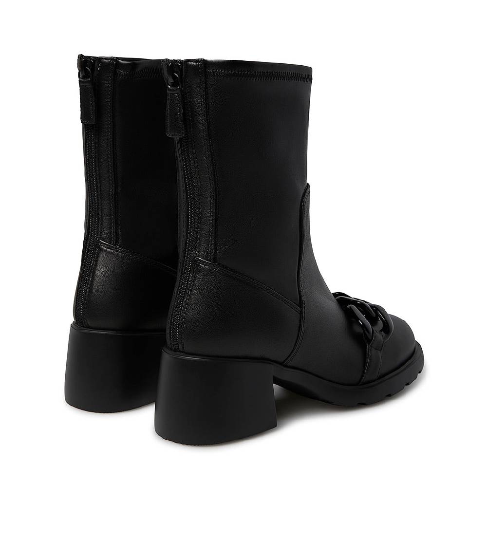 Loriblu Stivaletto in nappa nera con accessorio Offerta San Valentino