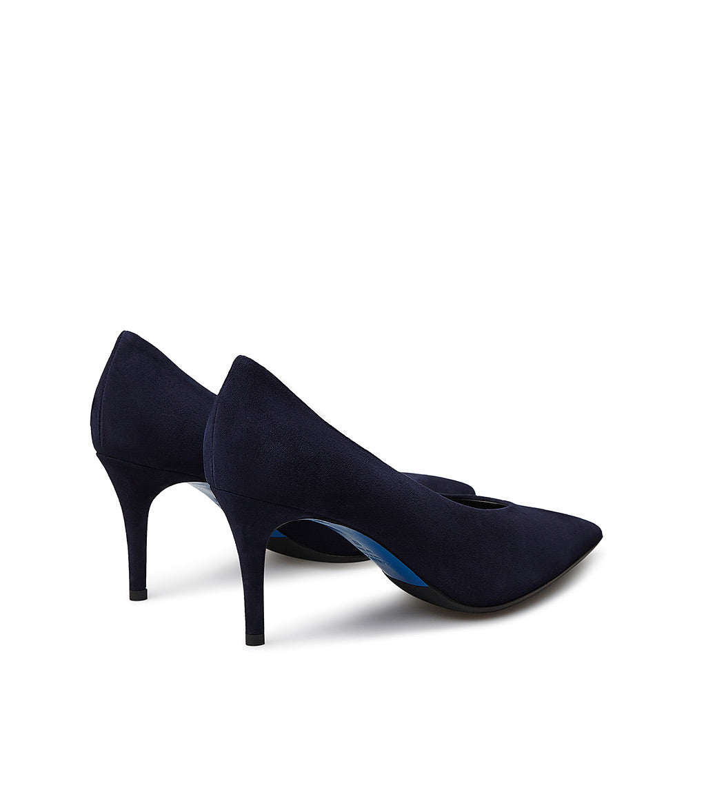Loriblu Décolleté in camoscio blu Offerta temporanea