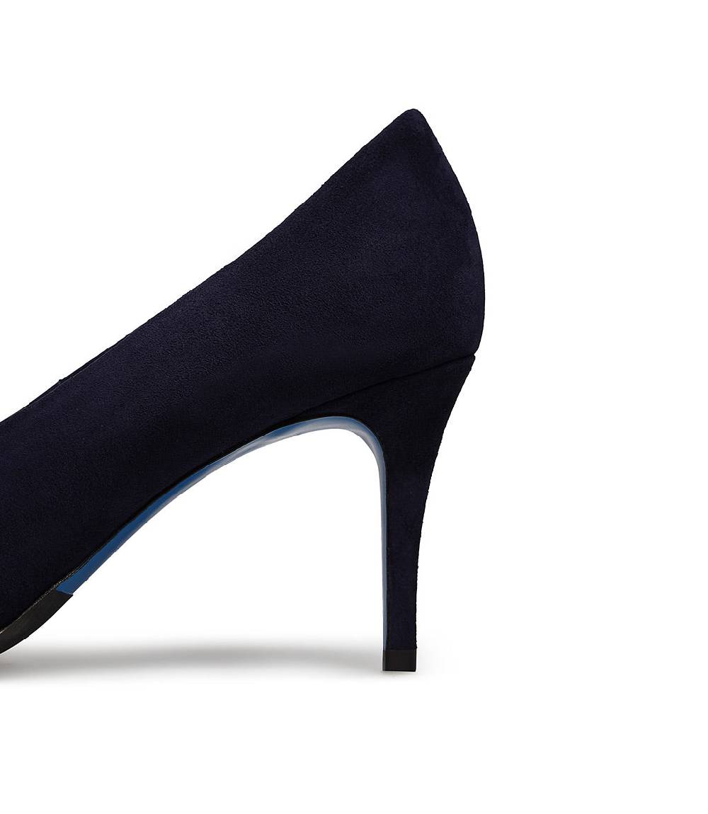 Loriblu Décolleté in camoscio blu Offerta temporanea