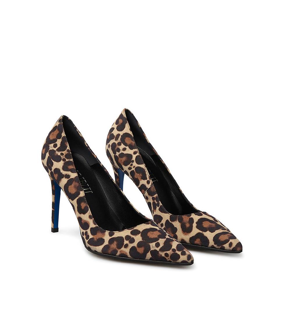 Loriblu Décolleté in camoscio stampa maculato Offerte stagionali