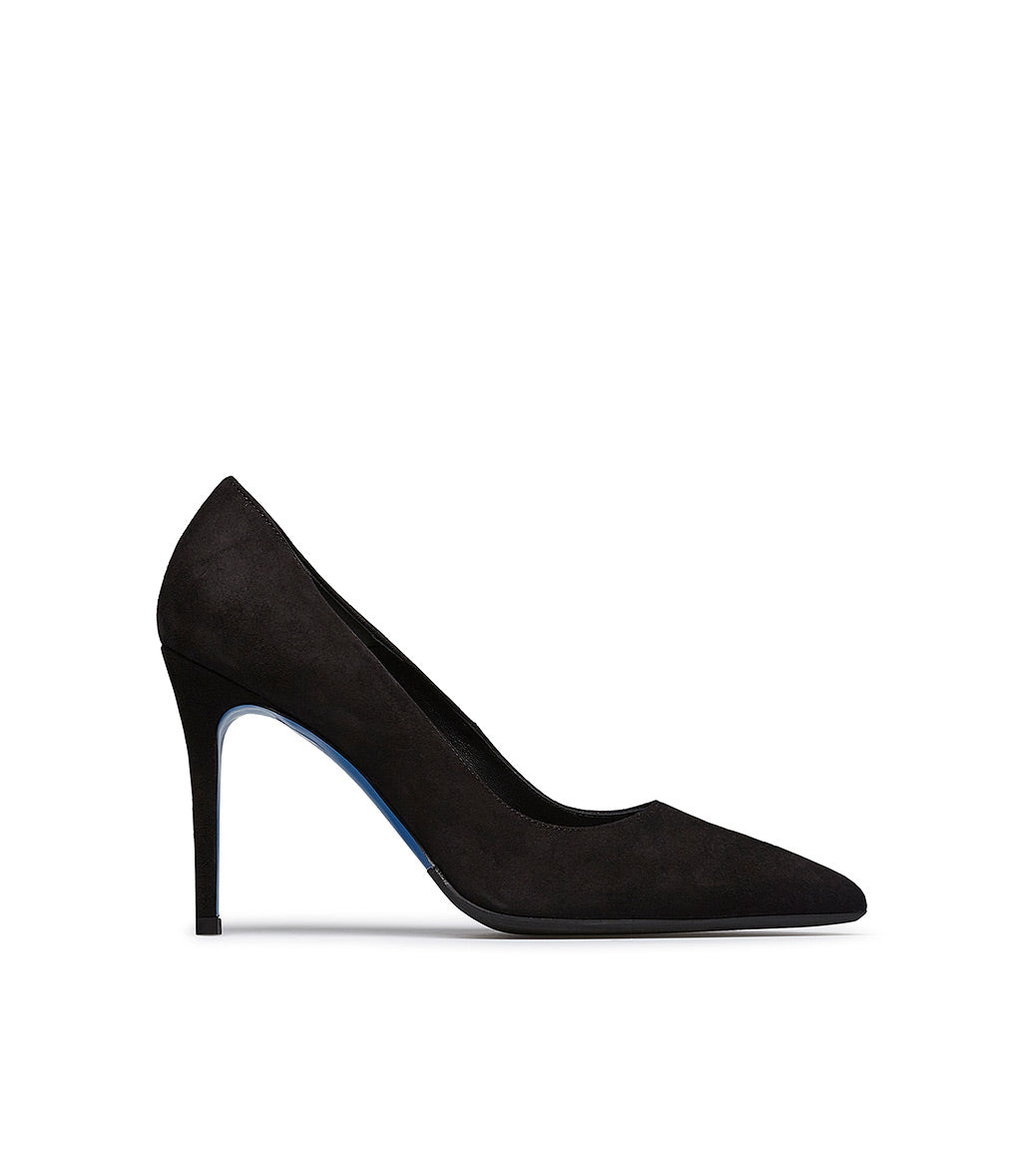 Loriblu Décolleté in camoscio nero Offerte giornaliere