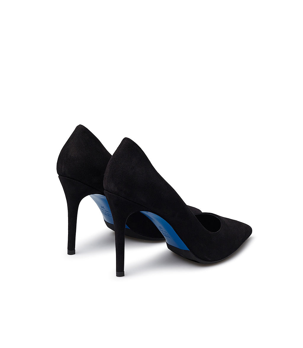 Loriblu Décolleté in camoscio nero Offerte giornaliere