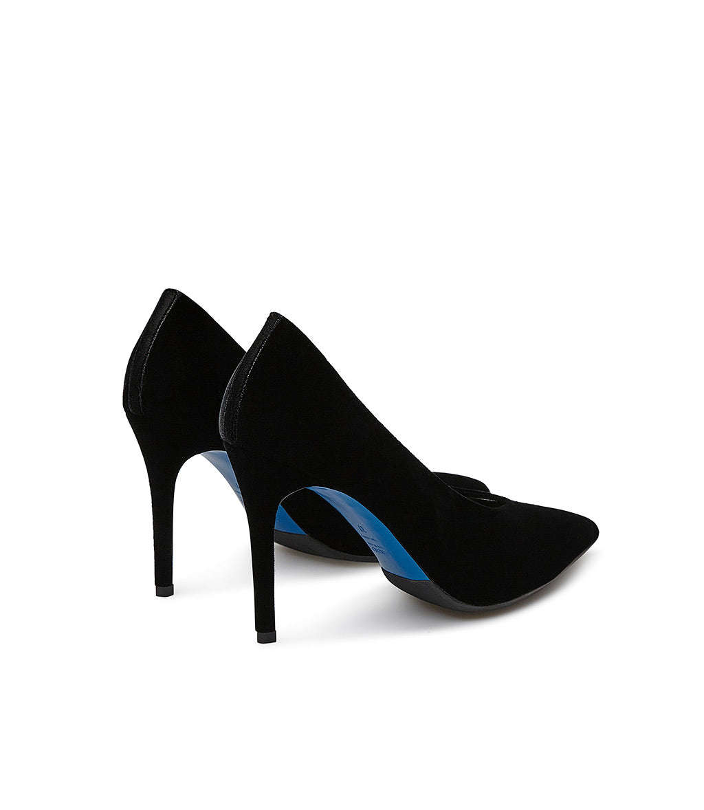 Loriblu Décolleté in velluto nero Prezzo basso