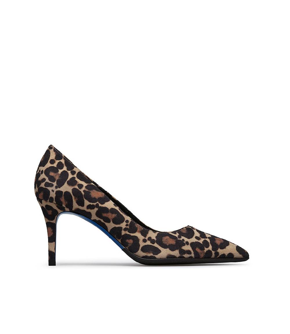 Loriblu Décolleté in camoscio stampa maculato Fino al 55% di sconto