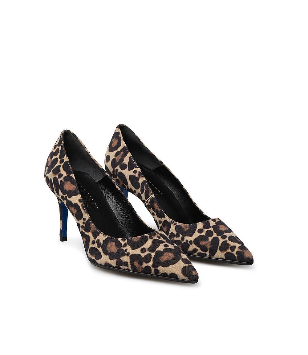 Loriblu Décolleté in camoscio stampa maculato Fino al 55% di sconto