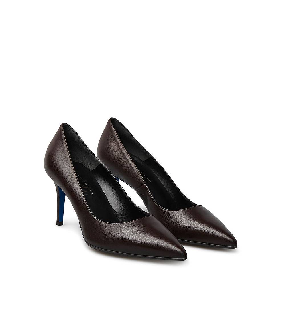 Loriblu Décolleté in nappa marrone TdM Discount Store per i nuovi prodotti
