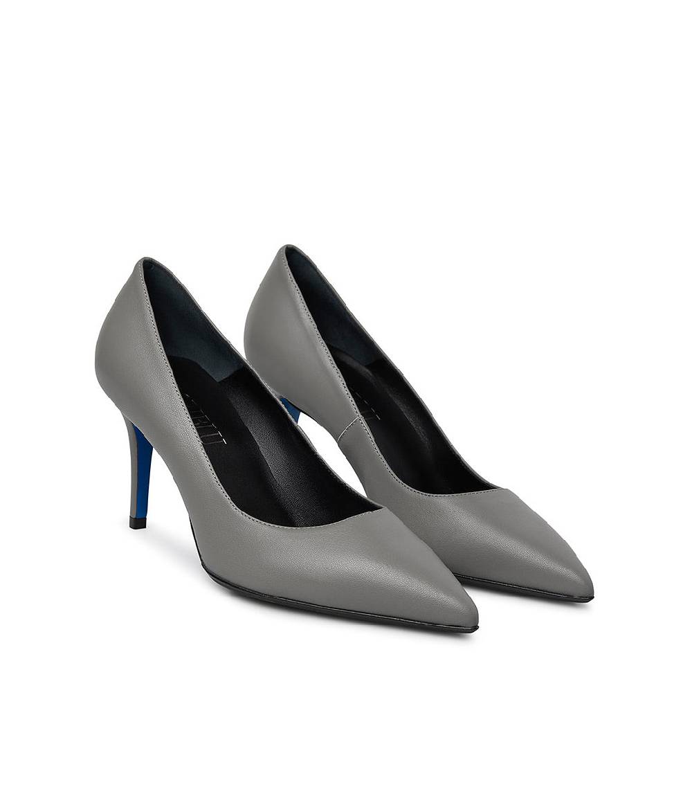 Loriblu Décolleté in nappa grigio Solo un giorno rimasto