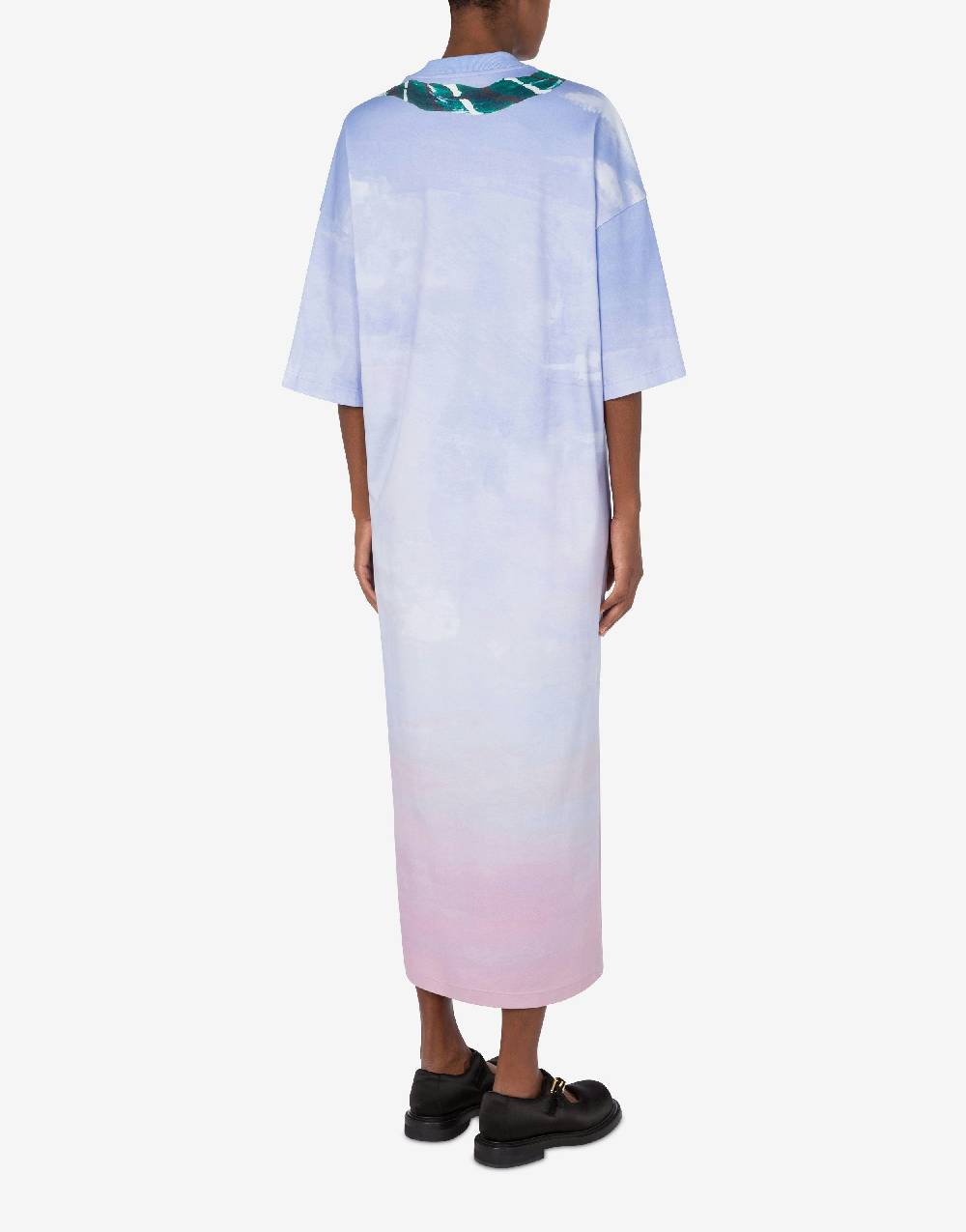 Love Moschino Abito in interlock di cotone In The Cloud 2025