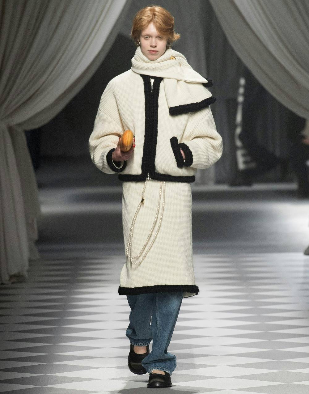 Love Moschino Giacca corta in lambswool superfine Italia