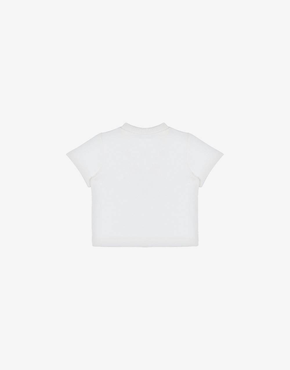 Love Moschino T-shirt in cotone organico Lovely Teddy Bear Spedizione Gratuita