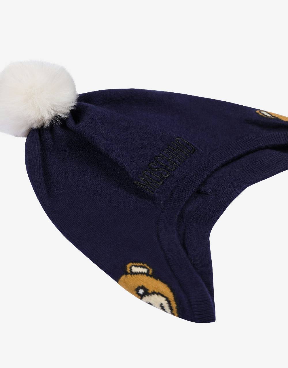 Love Moschino Cappello in maglia Moschino Teddy Bear Consegna Veloce