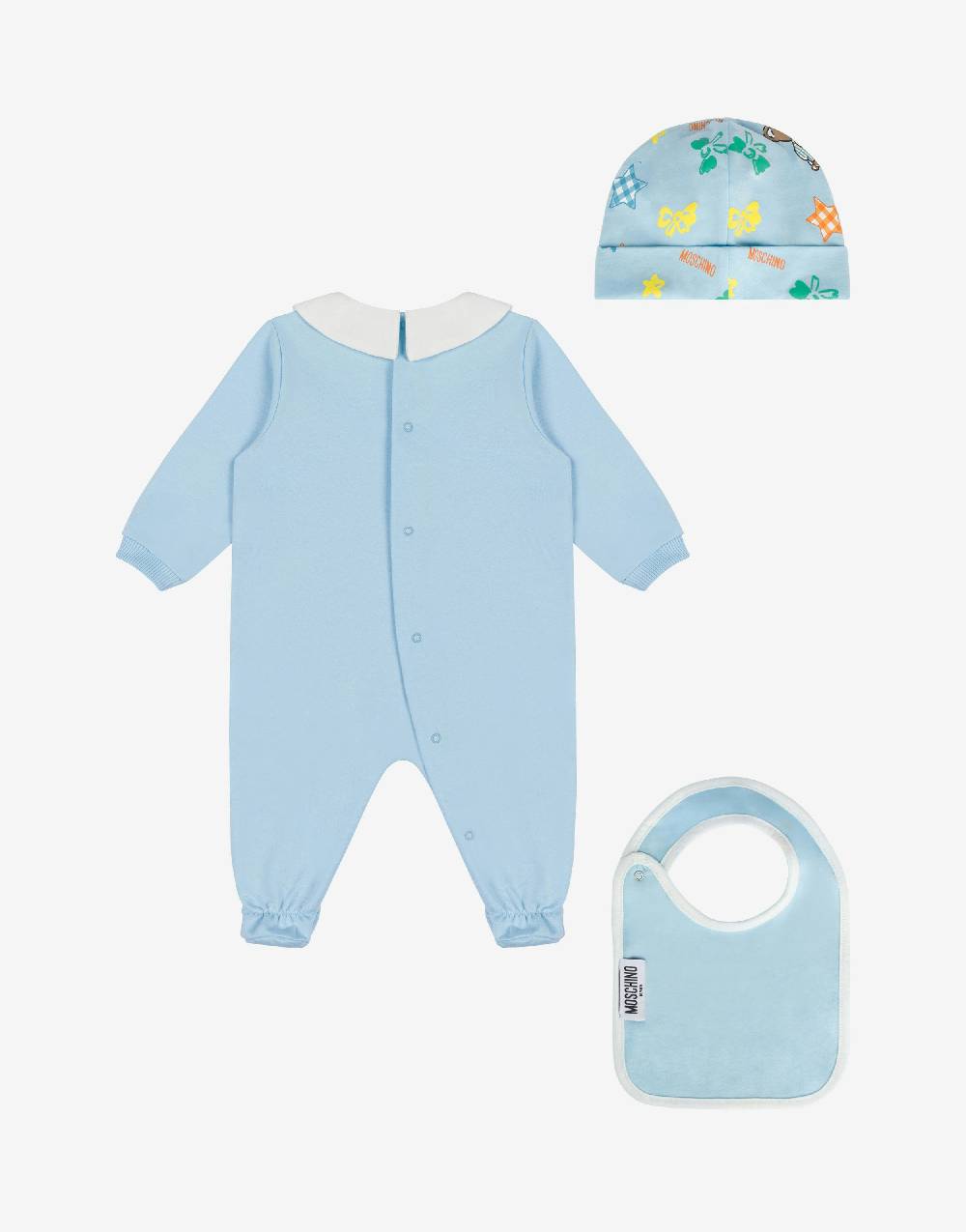 Love Moschino Set tutina, cappello e bavaglino Baby Teddy Bear Promozione Limitata