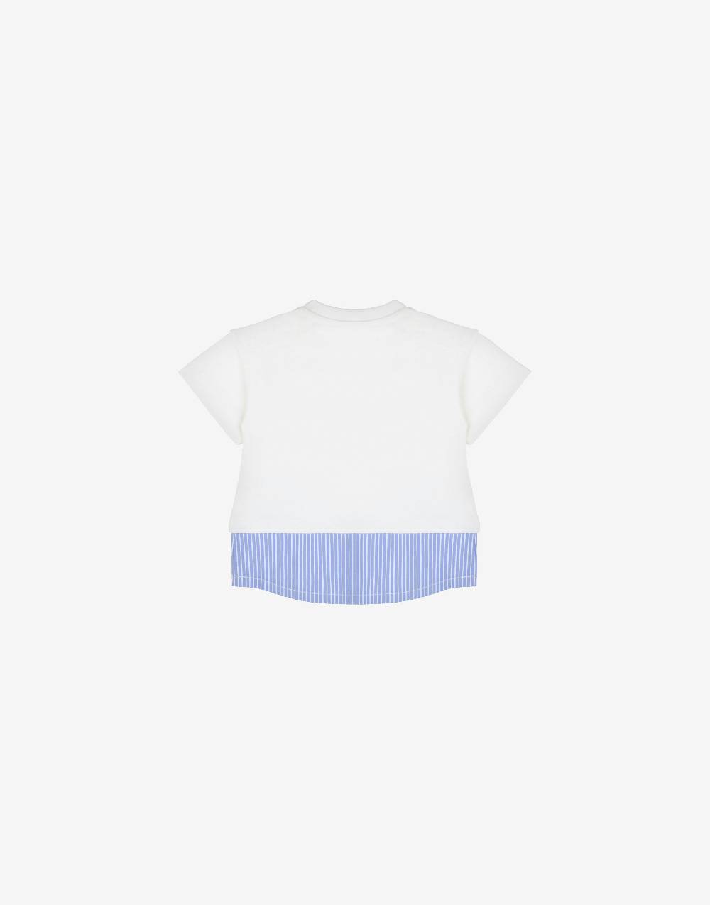 Love Moschino T-shirt in jersey Upside Down Logo Presa