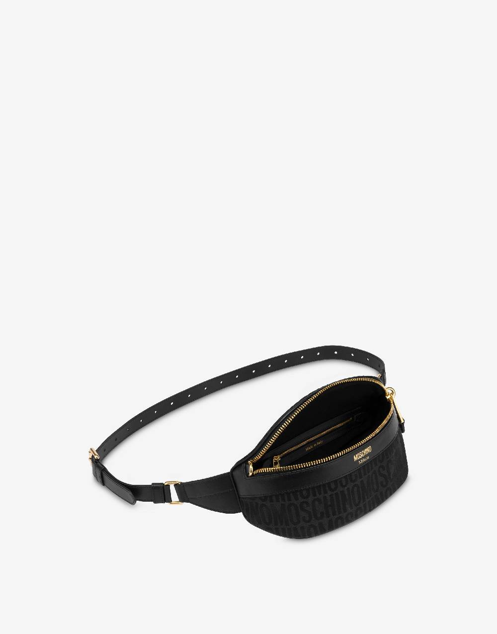 Love Moschino Marsupio in nylon Allover Logo 2025