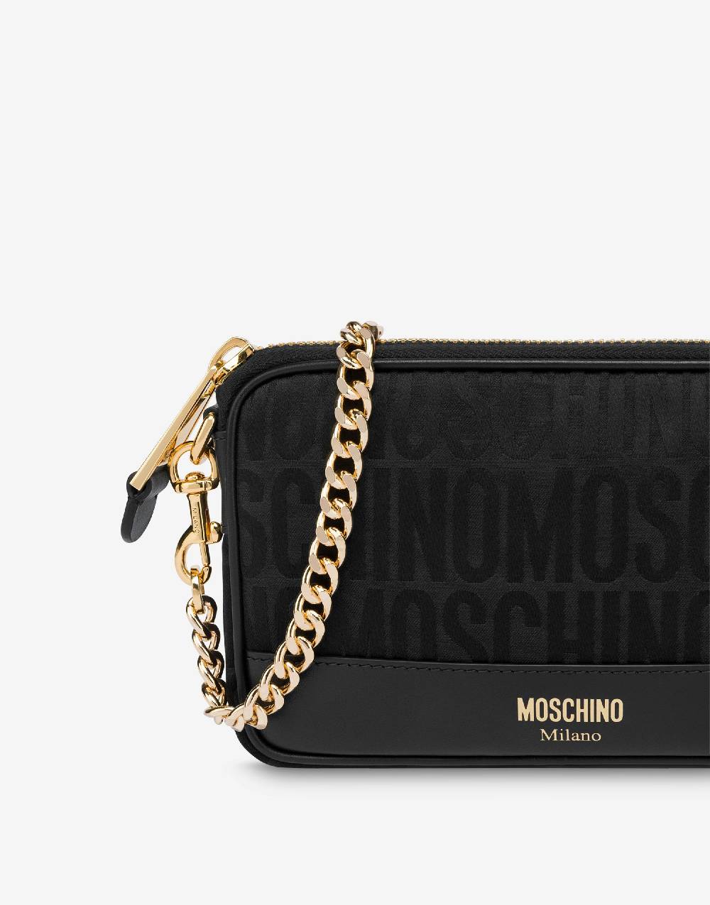 Love Moschino Borsa a tracolla Allover Logo Italy