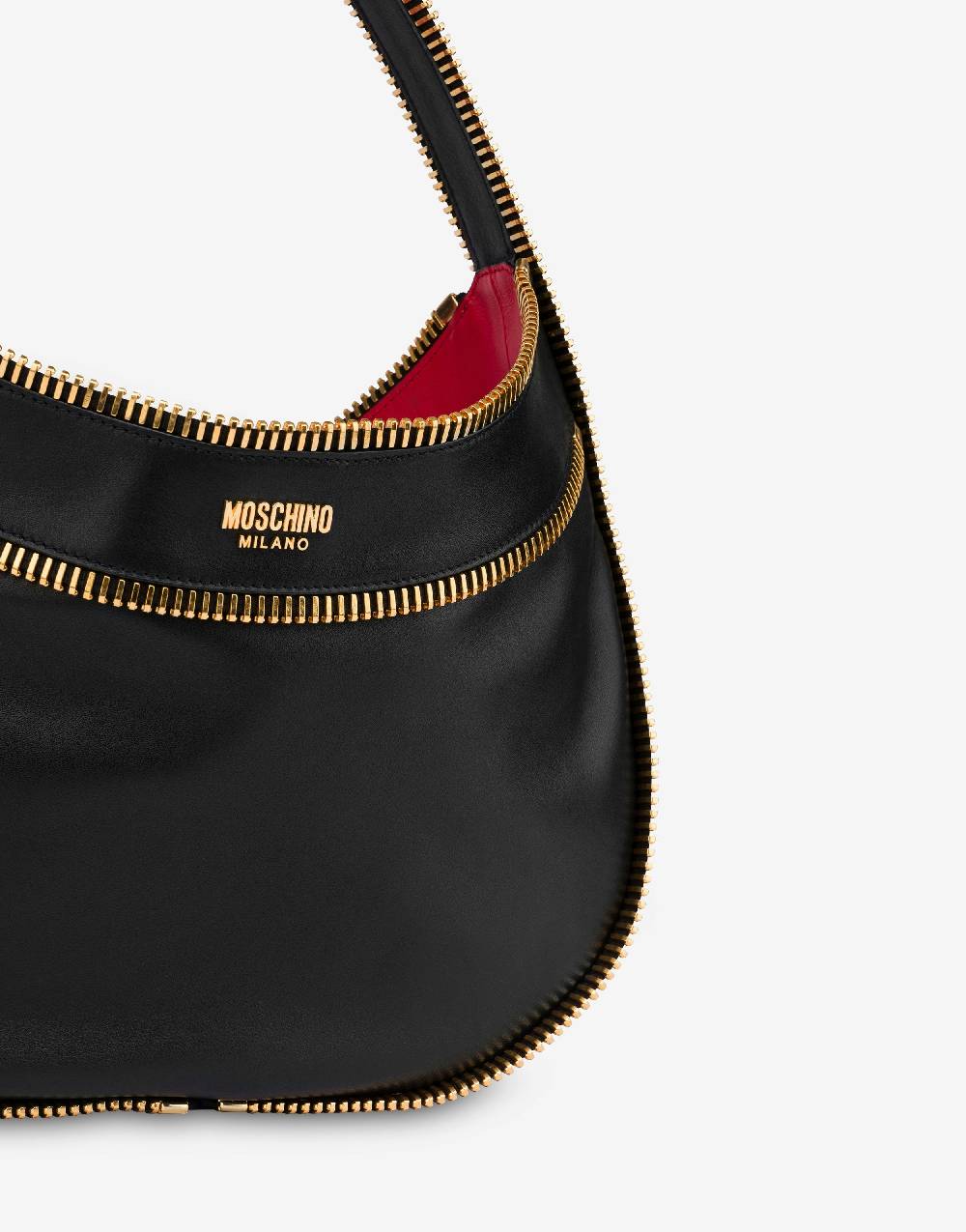 Love Moschino Moschino Rider hobo bag in vitello Prezzo Ridotto