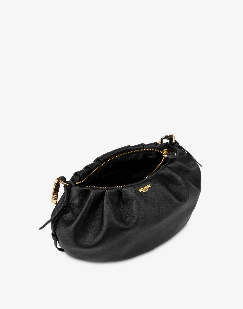 Love Moschino Hobo bag in nappa Mini Lettering Sconto