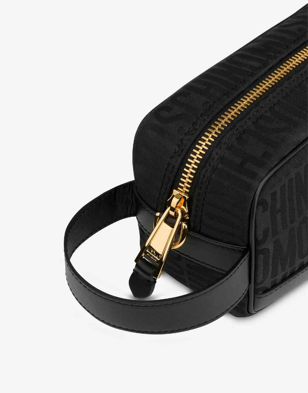 Love Moschino Beauty case in nylon Allover Logo Vendite Flash